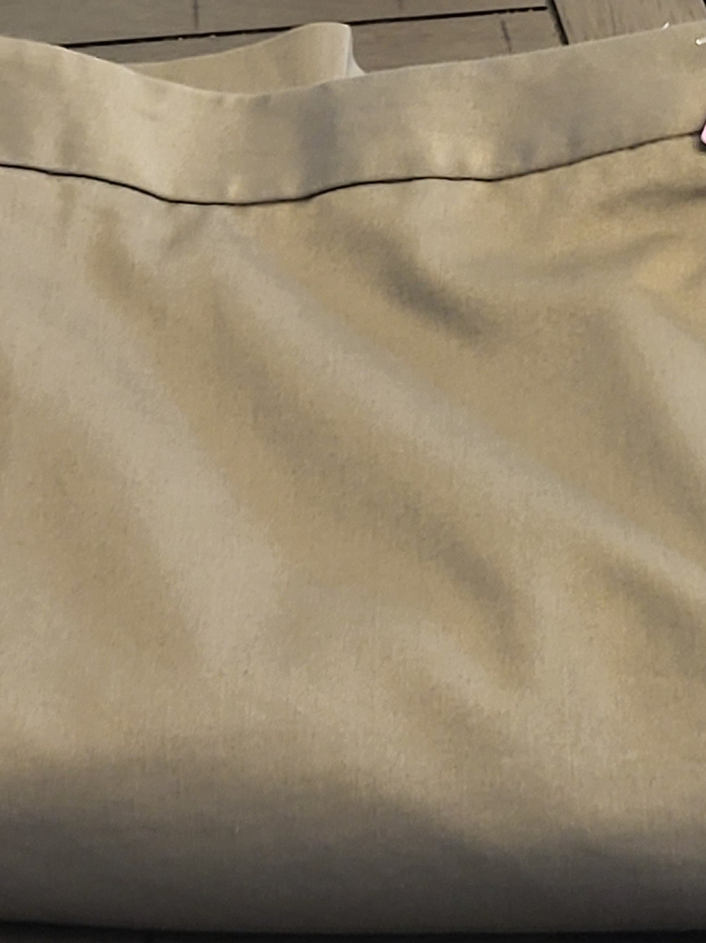Classic Khaki Straight Pants Neutral Tan
